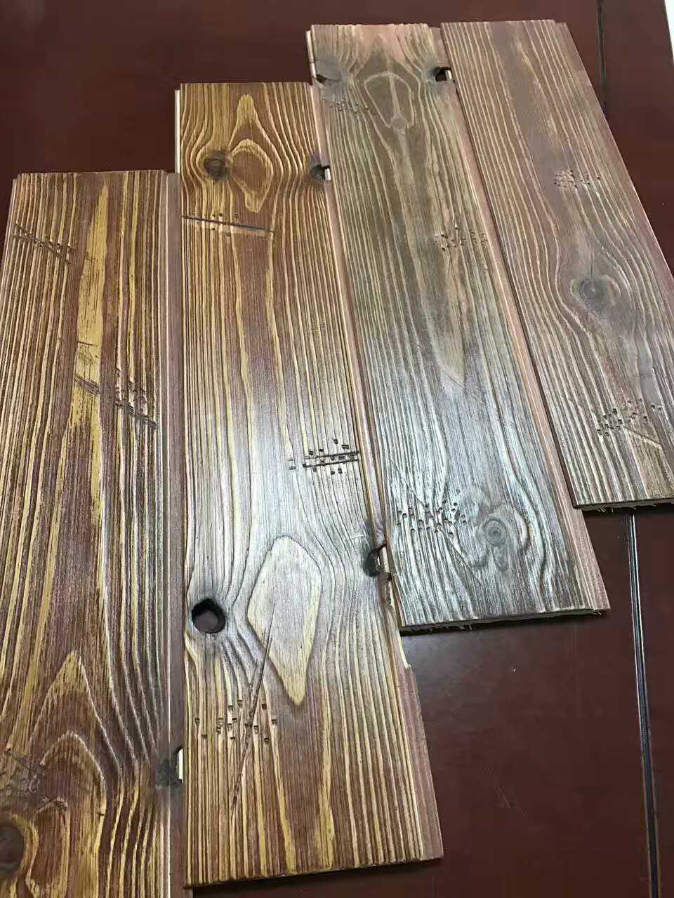 樟子松复古墙板